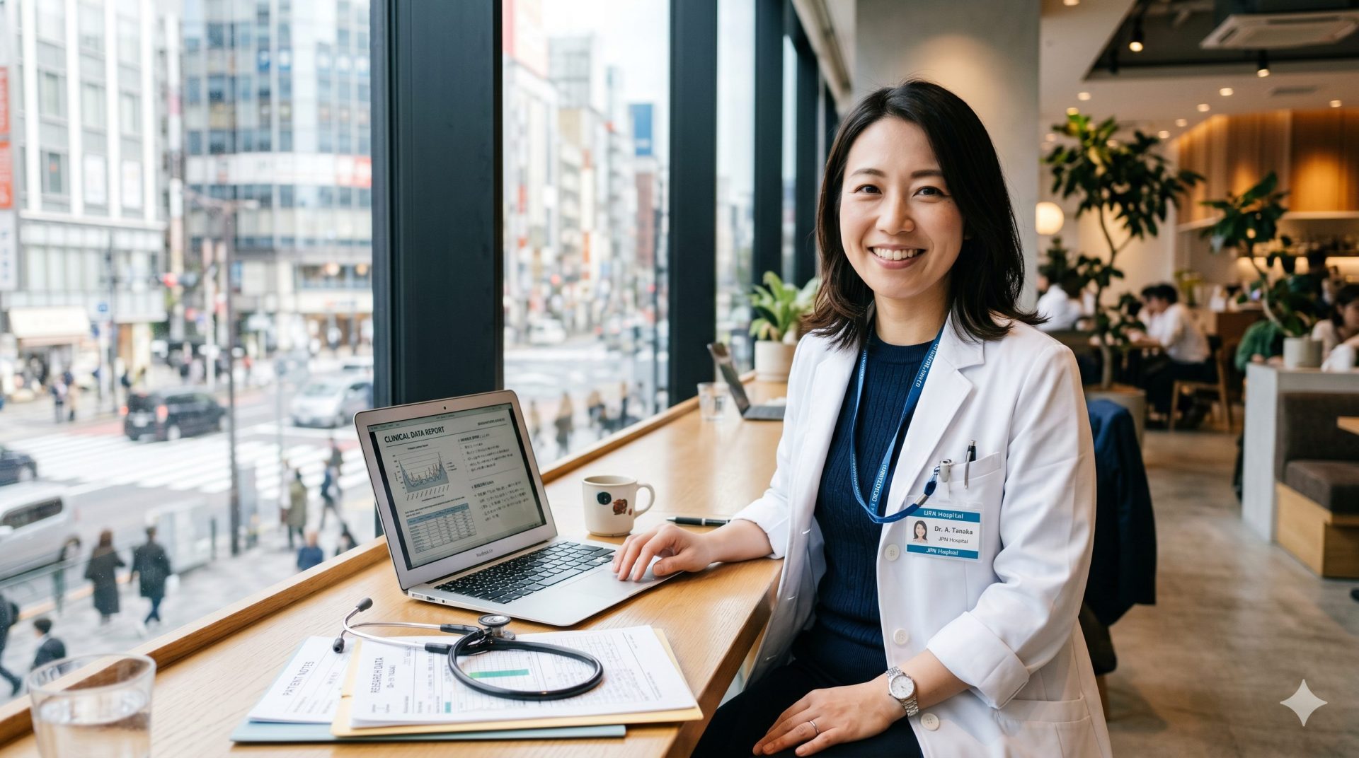 フリーランス医師として働く女性医師のイメージ