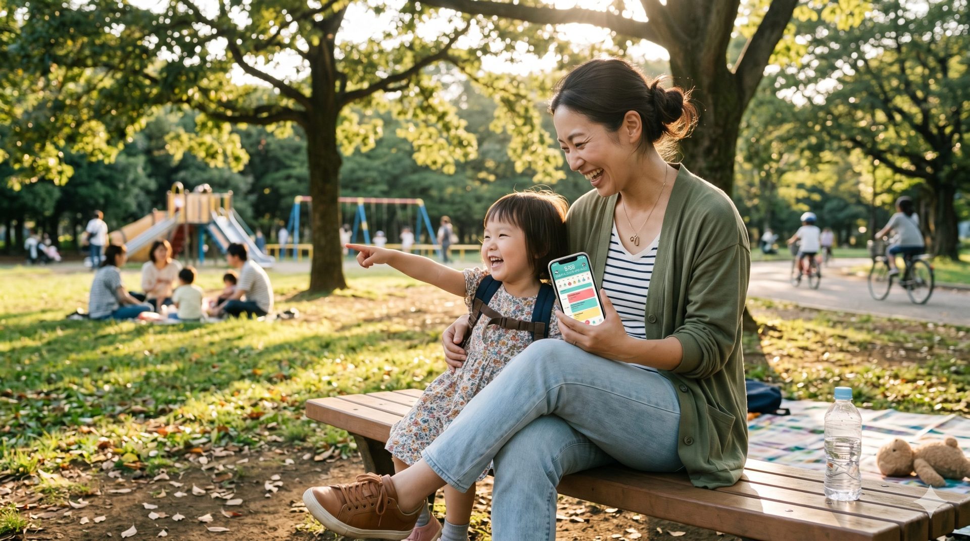 育児と仕事を両立するフリーランス医師のイメージ