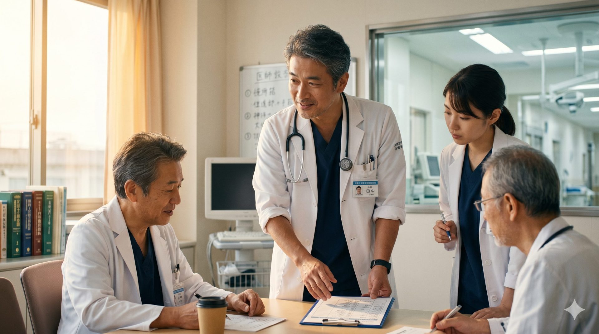  40代外科医の給料・キャリアのイメージ 