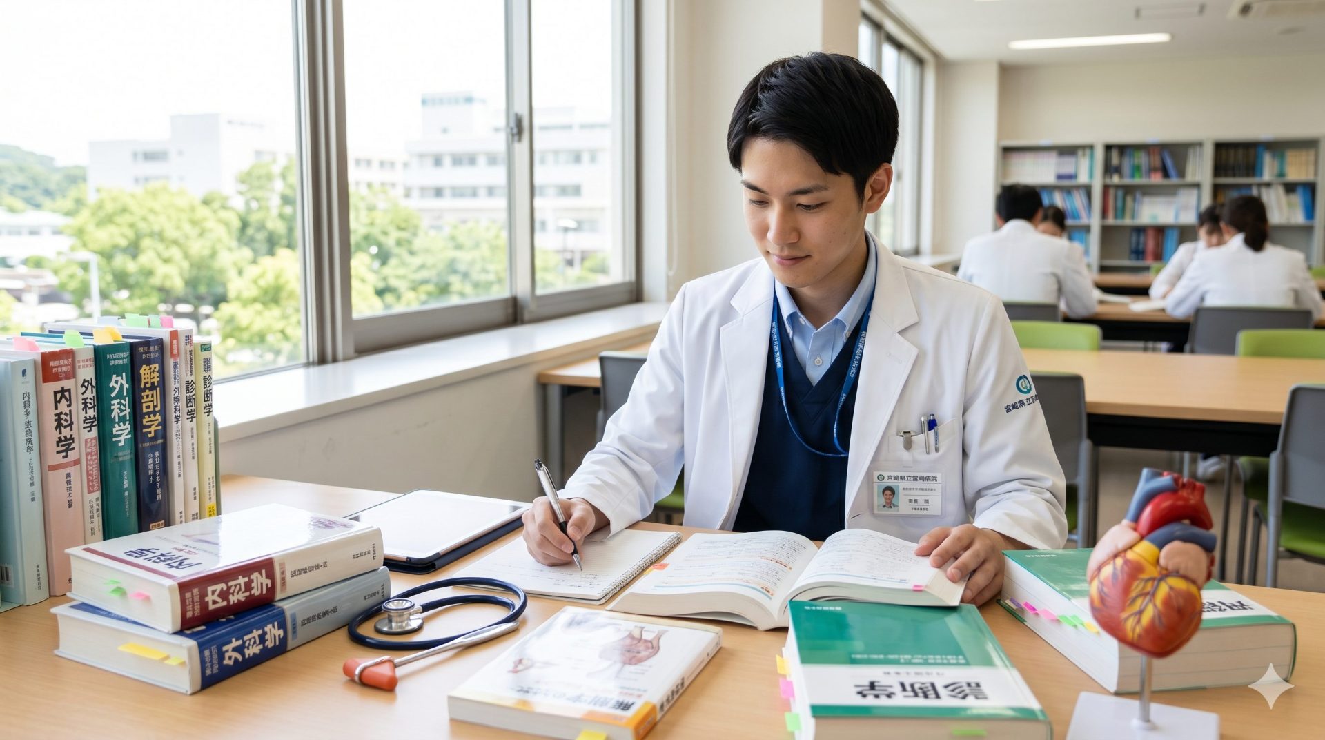 外科医を目指す医学生・研修医のイメージ　