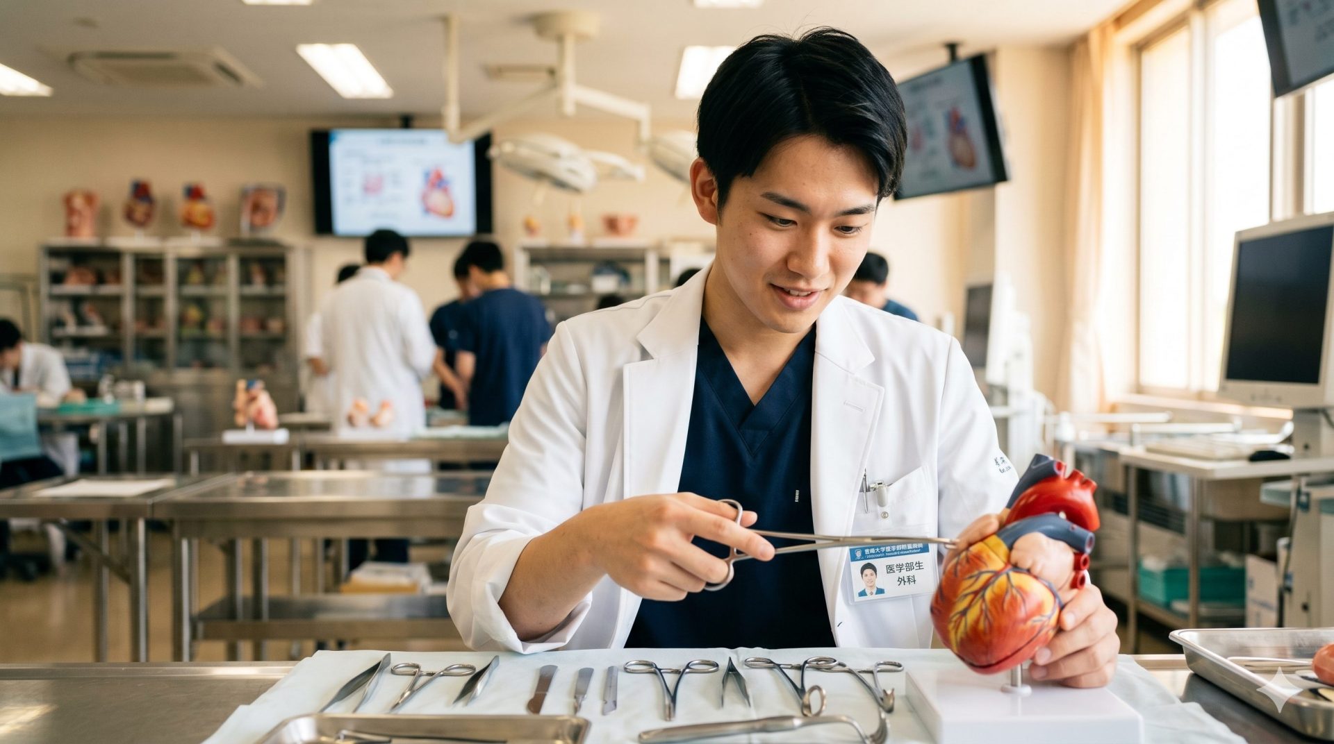 外科医に向いている人の特徴を示すイメージ