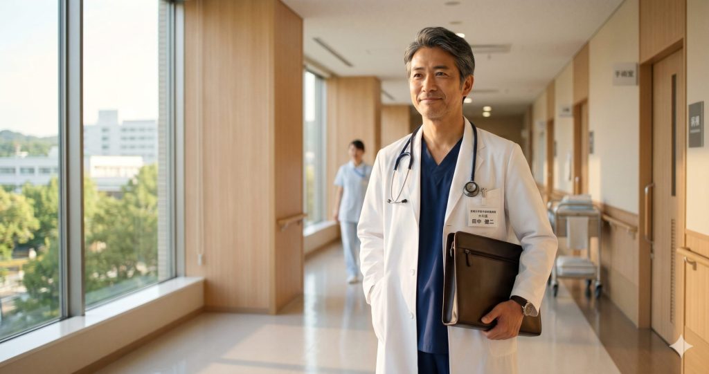 外科医が転職を考えているイメージ
