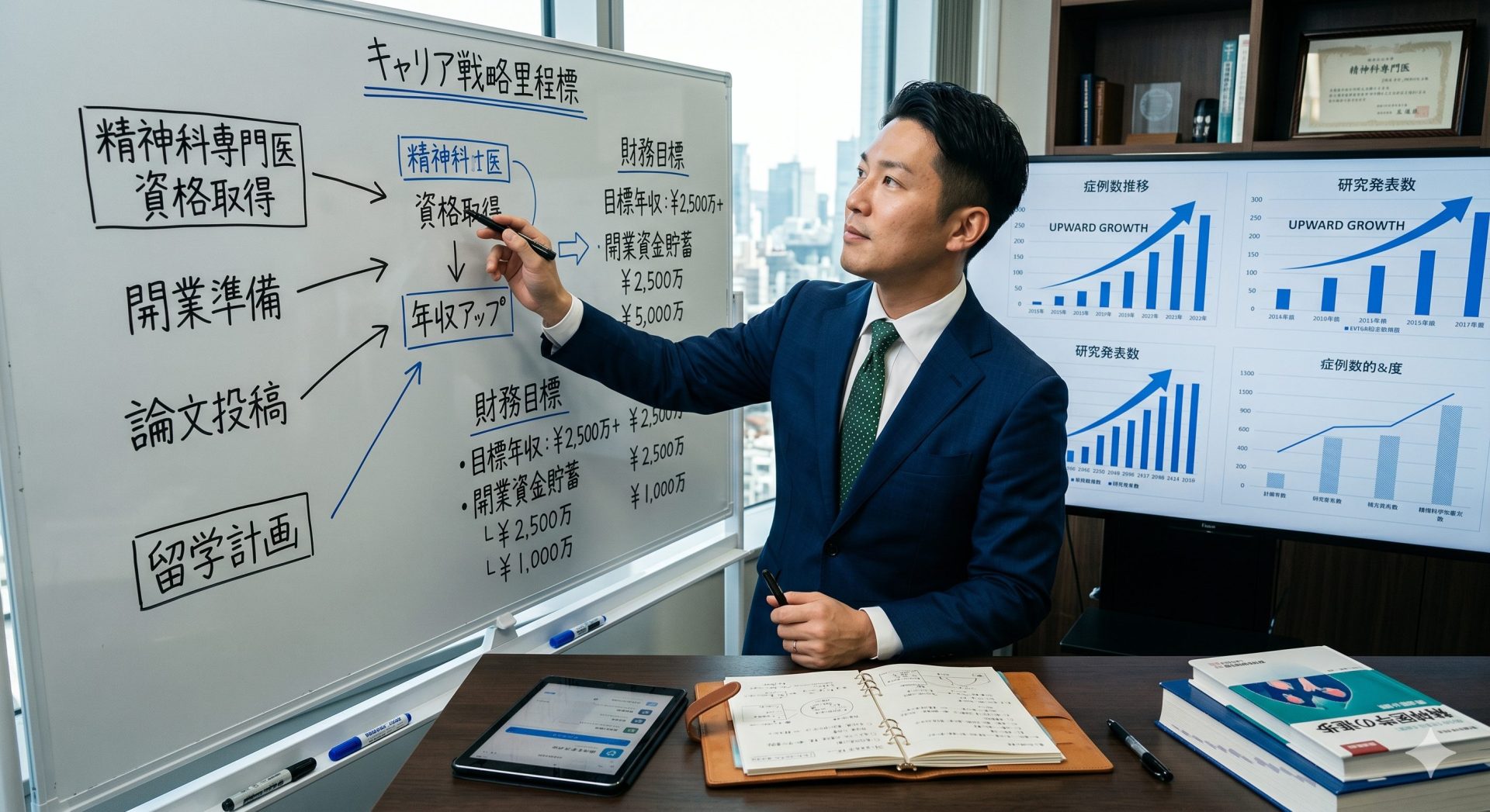 精神科医が年収アップを実現する5つの現実的な戦略