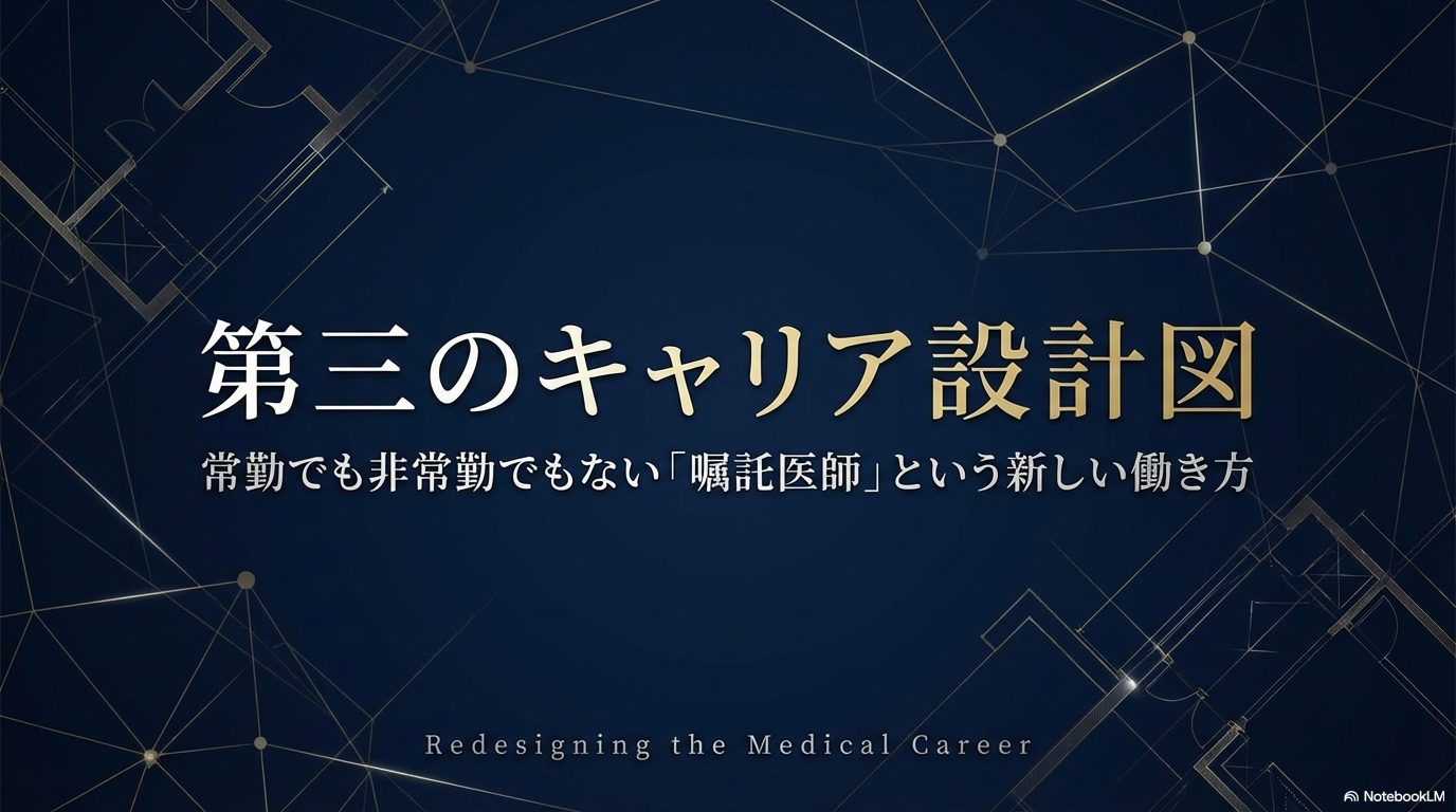 嘱託医師とは？給与・働き方・なり方を取材で徹底解説