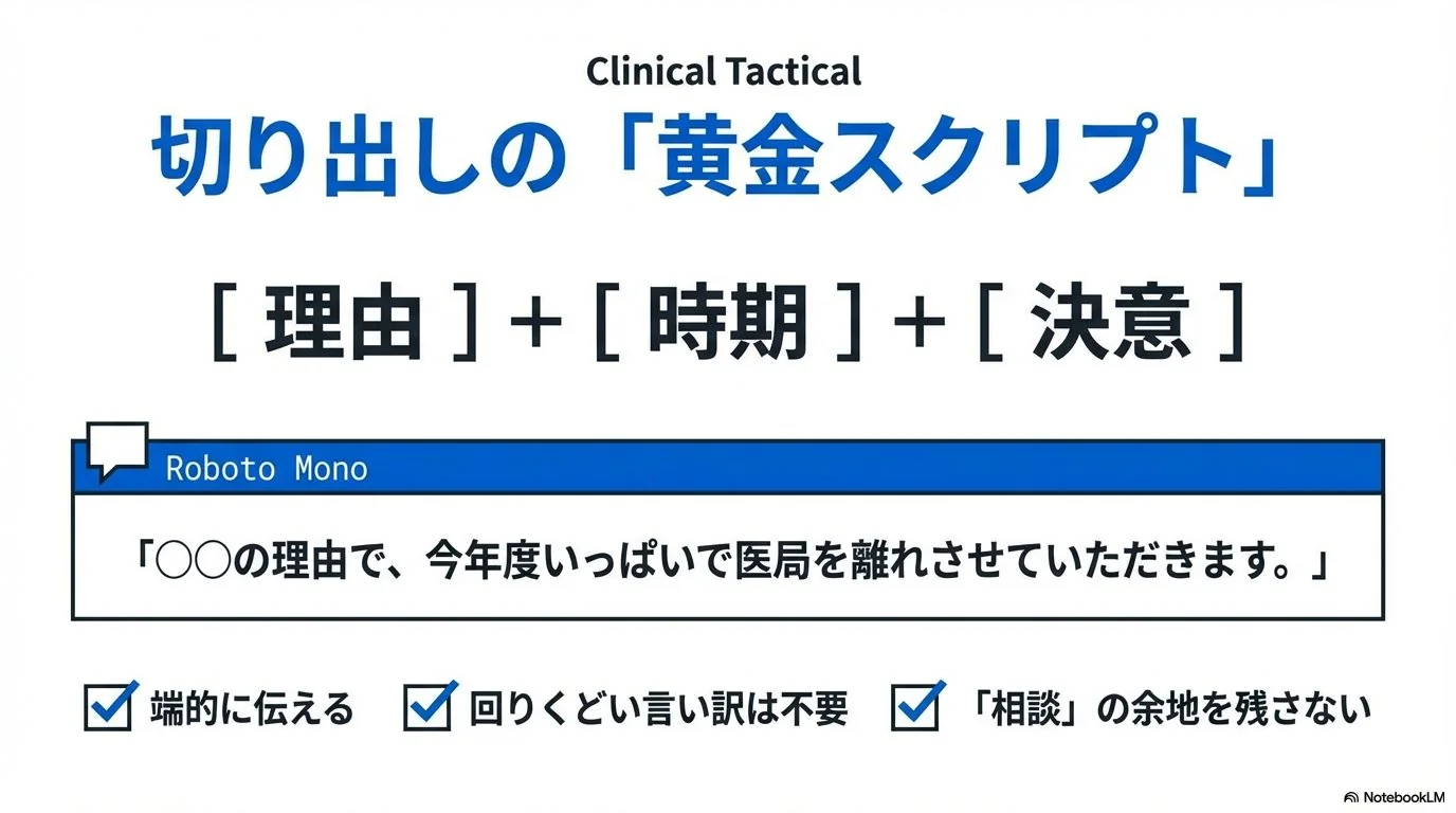 医局を辞める切り出し方完全ガイド|教授へのアポから伝え方まで